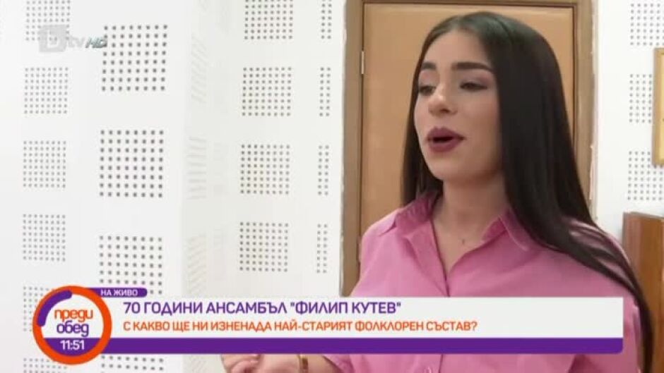 Петя Панева ще бъде гост-солист в спектаклите за 70 години ансамбъл "Филип Кутев"