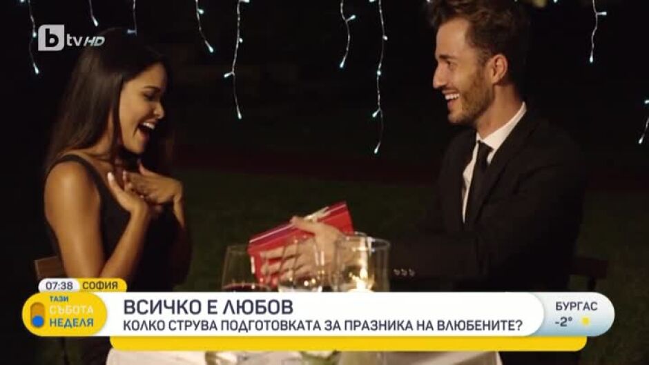 Колко ще ни струва Св. Валентин?
