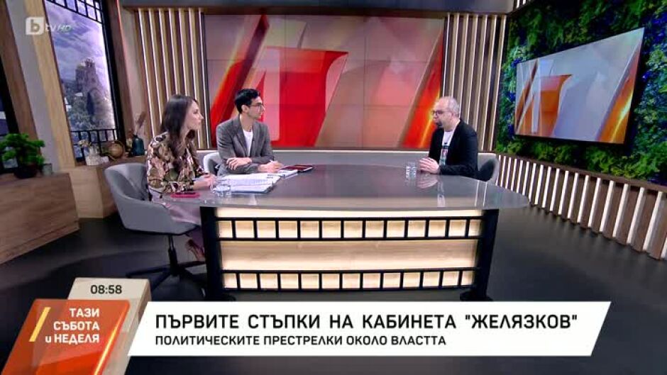 Първите стъпки на кабинета "Желязков"
