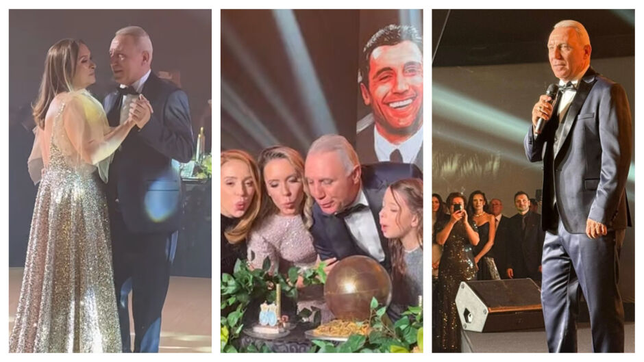 Христо Стоичков отпразнува 60-ия си юбилей - луксозен празник, звездни гости и сълзи от радост