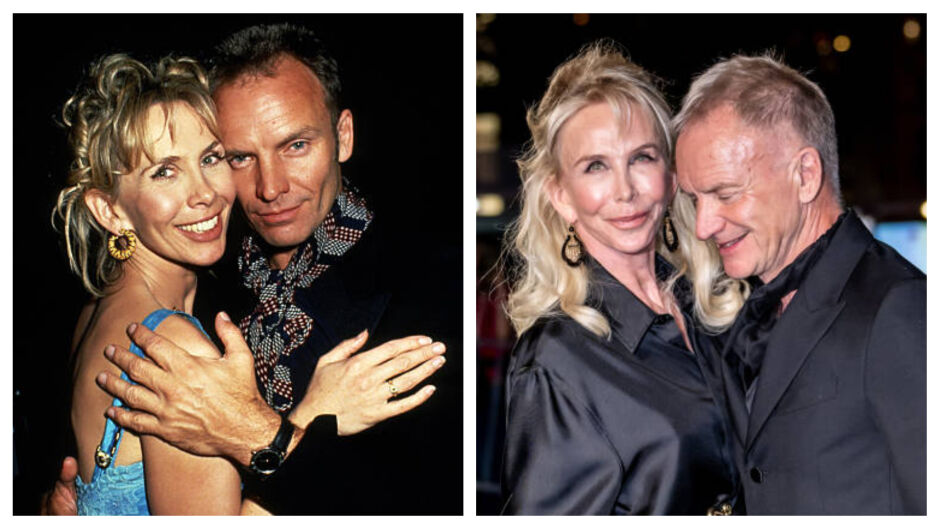Стинг и Труди – любов след 33 години брак, четири деца и осем внуци (СНИМКИ)