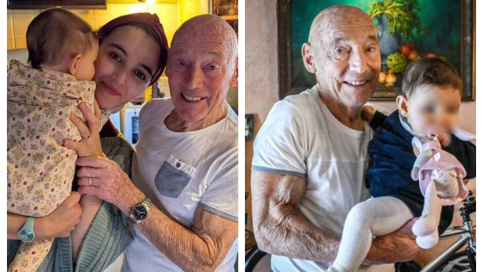 Татко за 7-и път: на 91 г. той сменя пелени и тича маратони (СНИМКИ)