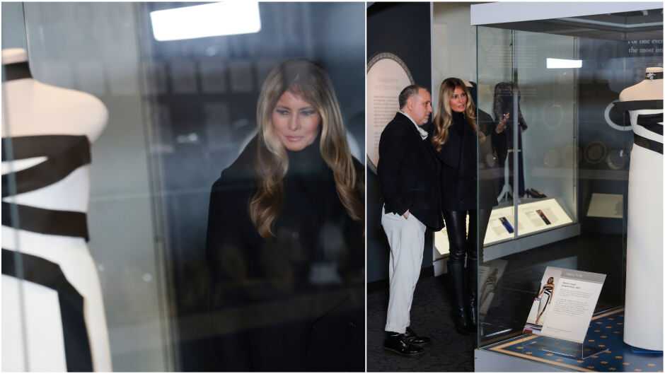 Исторически прецедент! Мелания Тръмп влезе в историята два пъти -  с роля (СНИМКИ)