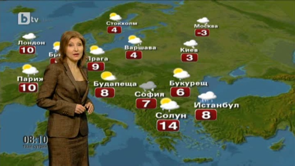 Времето - Сутрешна емисия 31.01.2013 г.