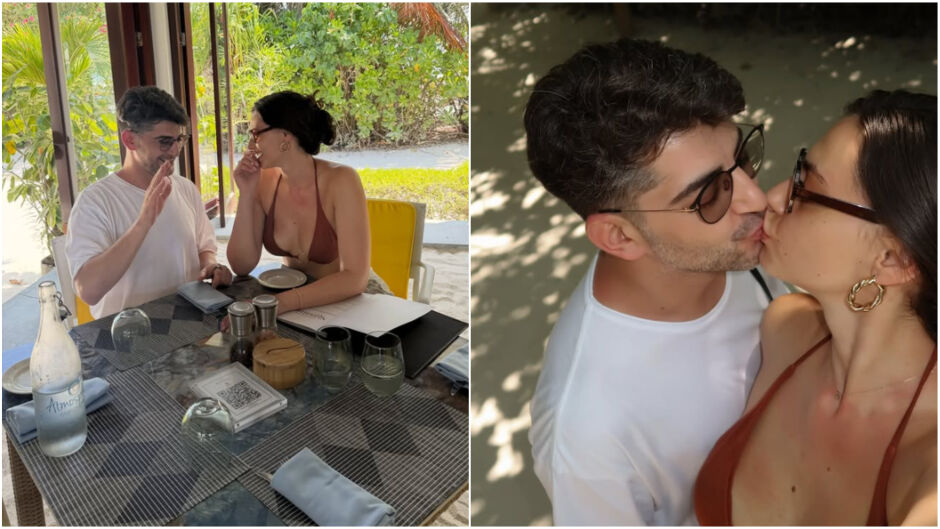 Сашо Кадиев и Ивелина Чоева на Малдивите: Как попадат в рая? (СНИМКИ)