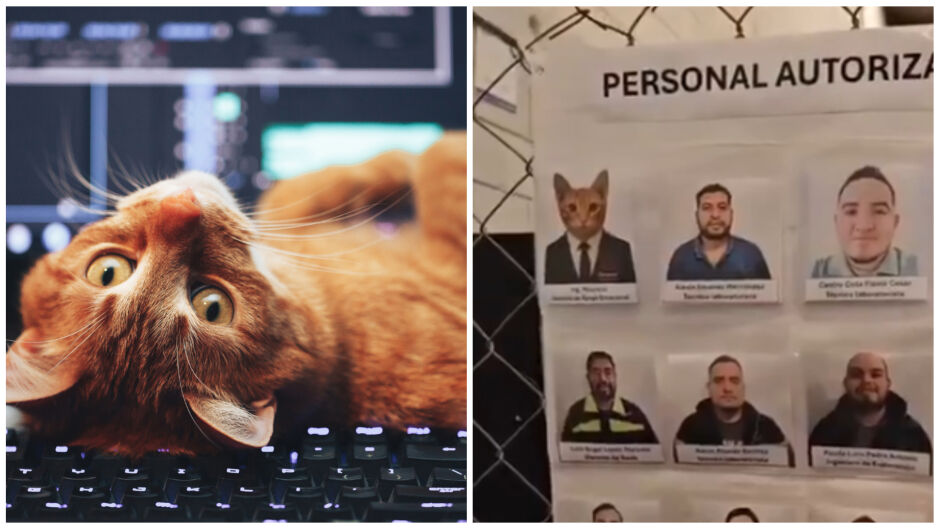 Мяурисио - котаракът, който „назначиха“ на работа (ВИДЕО)