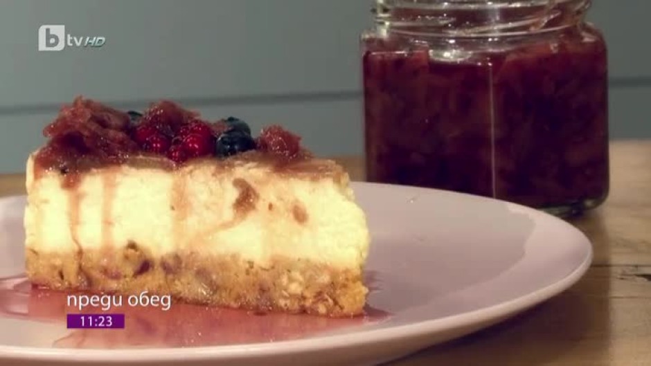 "Гладиатори в кухнята": Бронзовият медалист на шоуто "MasterChef" Росица Иванова с рецепта за ароматен чийзкейк