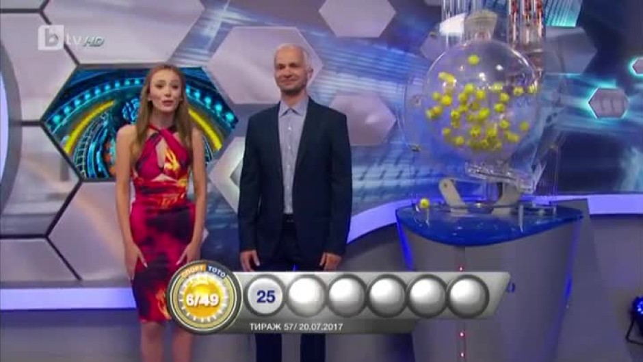 Теглене на игрите "6/49", "5/35" и "Тото Джокер" на Спорт ТОТО - 20.07.2017