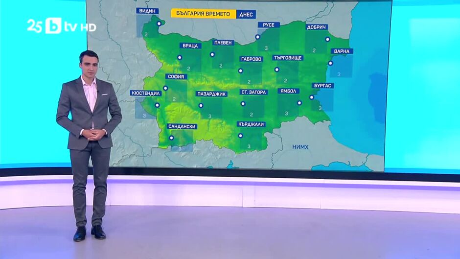 Времето - Сутрешна емисия - 18.07.2025	