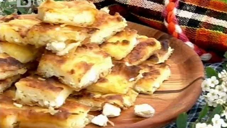 Фасул с царевичен булгур и Родопски клин