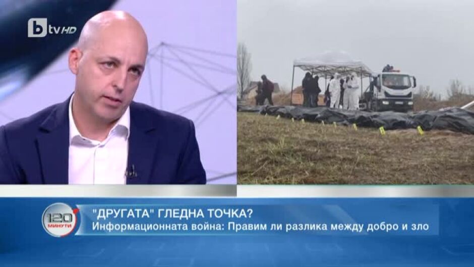 Стоян Георгиев: За Буча показахме едва 5% от видяното