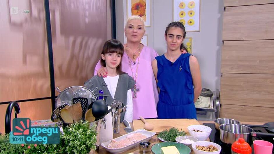 "Да, шеф!": Готвим риба с малките кулинарки от "Chef Talent"