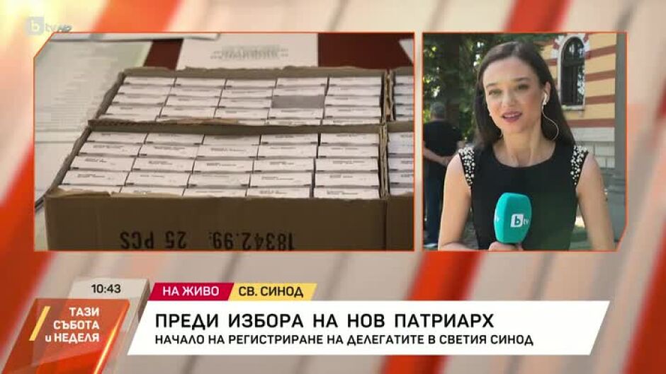 Преди избора на нов патриарх
