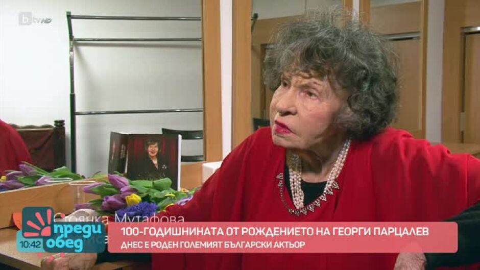 In memoriam: Спомен за Георги Парцалев от Стоянка Мутафова и Tатяна Лолова