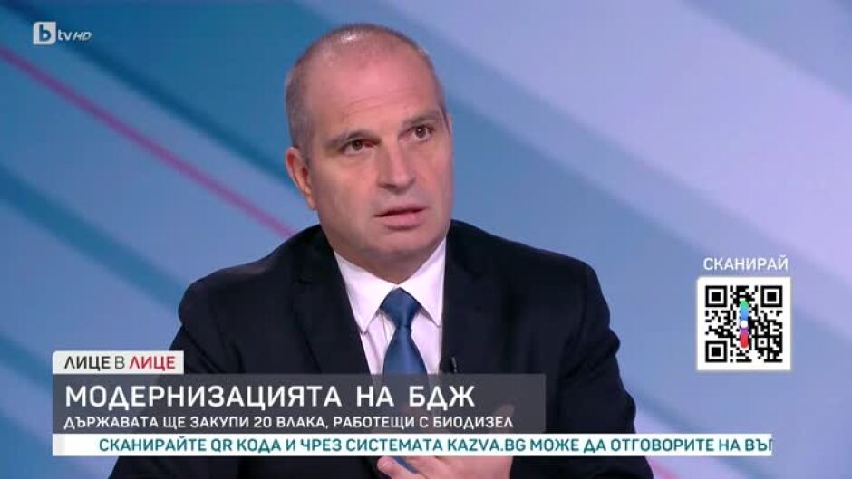 Гроздан Караджов за модернизацията на БДЖ