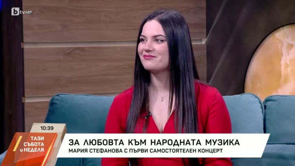 Мария Стефанова от "Гласът на България" с първи самостоятелен концерт
