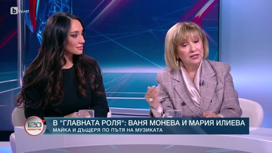 В главната роля: Ваня Монева и Мария Илиева