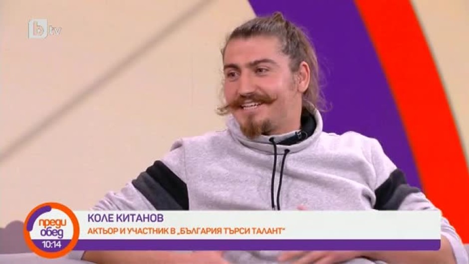Коле Китанов и изкуството с мехурчета