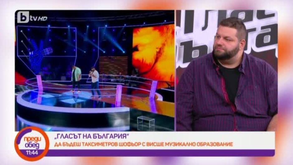 Георги Костадинов: "Гласът на България" успя да върне музиката в живота ми