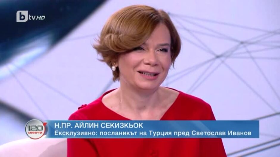 Ексклузивно: Посланикът на Турция пред Светослав Иванов