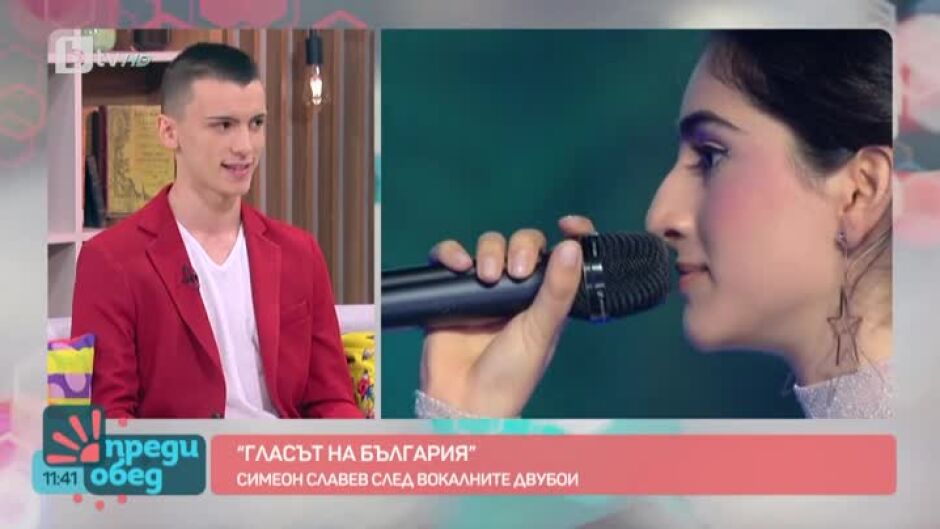 Преди нокаутите: Симеон Славев за музикалния си път до "Гласът на България"