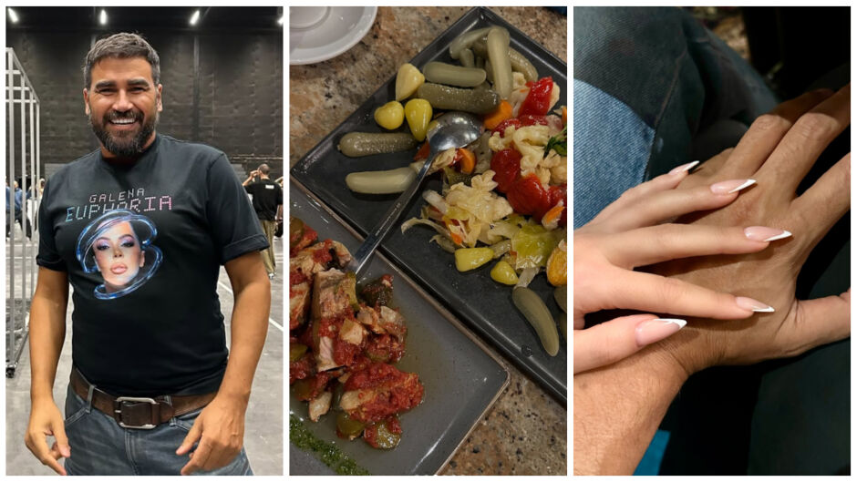 Азис и Галена преди концерта "Еуфория" - похапват любимото на всички българи (СНИМКИ)