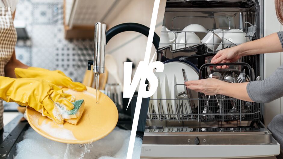 Миенето на чинии на ръка срещу съдомиялната машина: Кое да изберете? (ВИДЕО)
