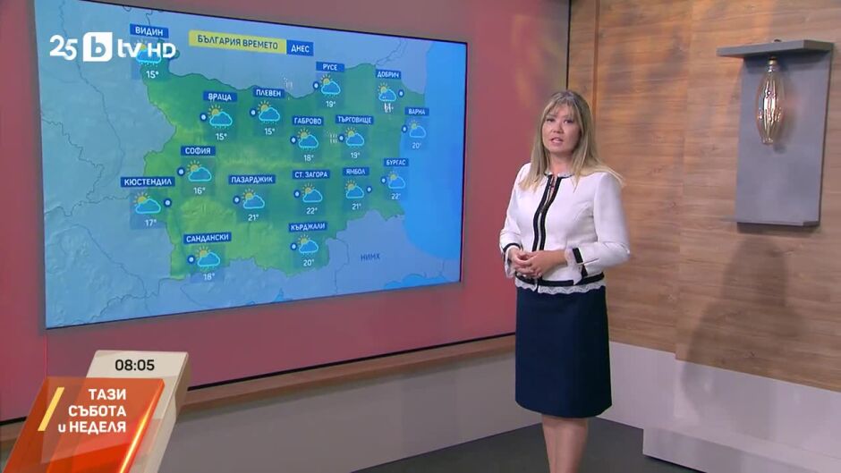 Времето - Сутрешна емисия - 22.11.2025	