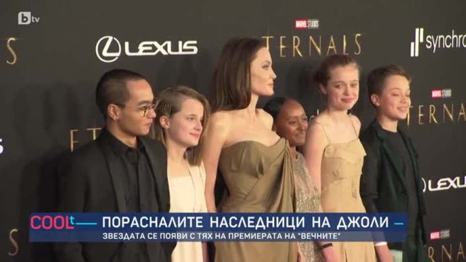 Порасналите наследници на Анджелина Джоли