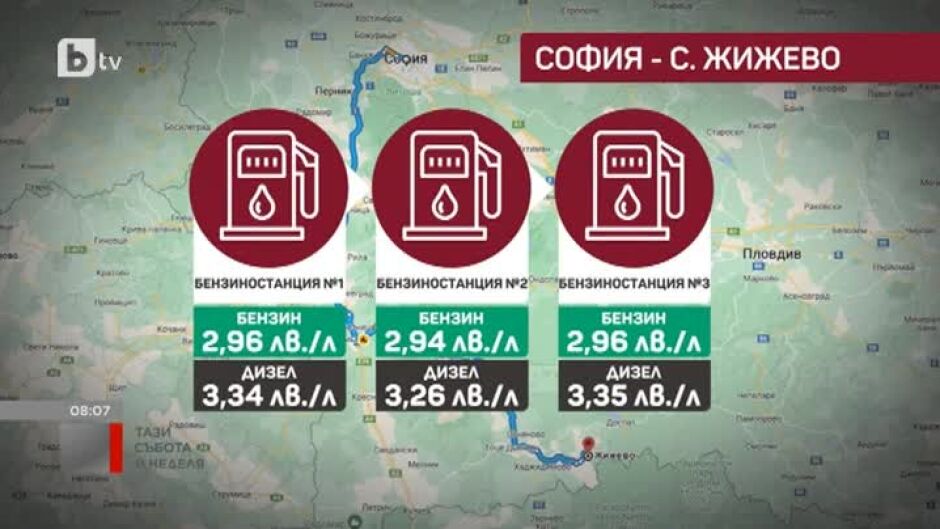 Как са се променили цените на бензина и дизела?