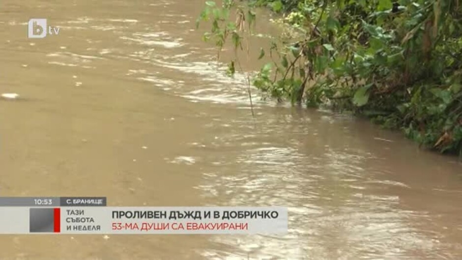 Проливни дъждове и в Добричко