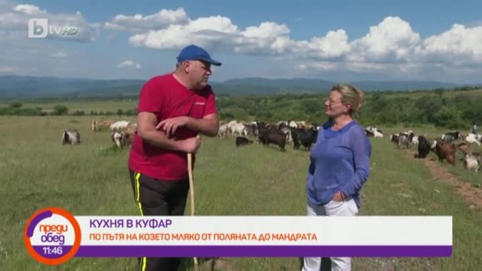 "Кухня в куфар": по пътя на козето мляко