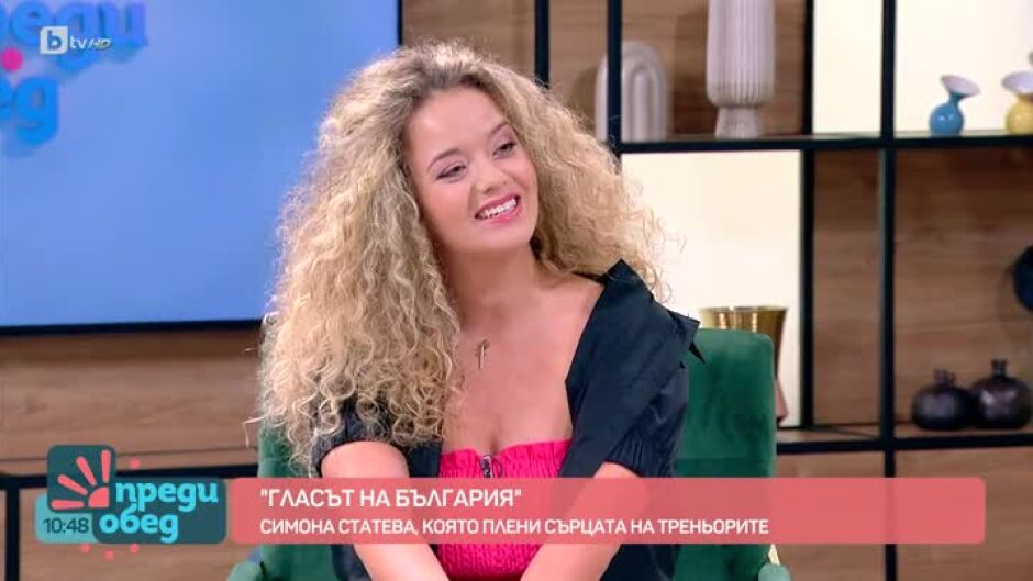 Симона Статева от "Гласът на България": Азис и Галена споделиха в Инстаграм изпълнението ми