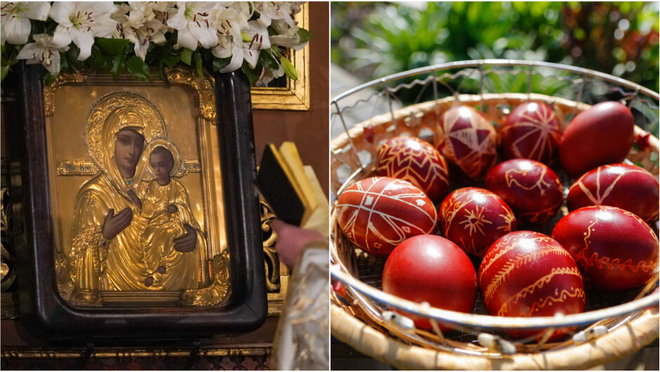 Защо се поставя яйце на иконата на Великден? (ВИДЕО + СНИМКИ)