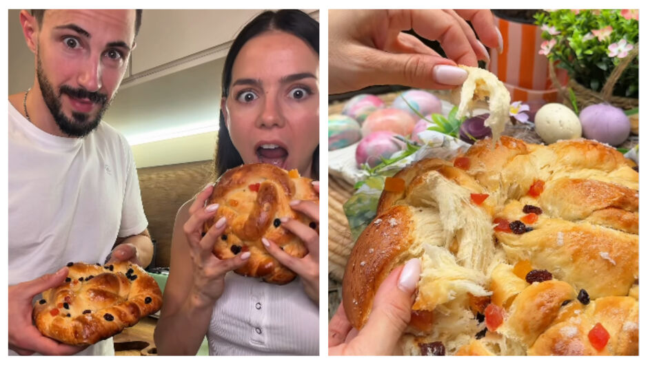 Теа Минкова и Амая показват как се прави „козунак за новобранци“ – стъпка по стъпка