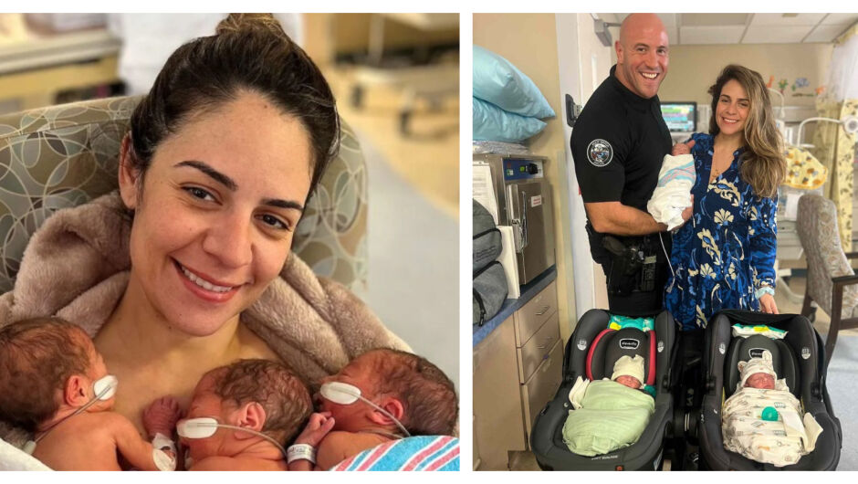 След 3 г. борба майка роди тризнаци: „По едно бебе за всяка трудна година“ (СНИМКИ)