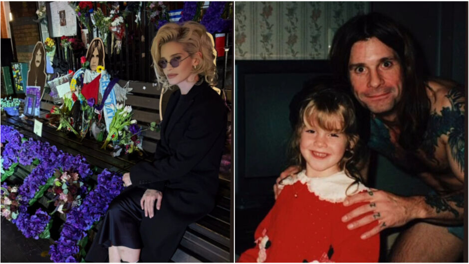 Кели Озбърн на рождения ден на Ози: Животът без теб е труден, татко! (СНИМКИ)