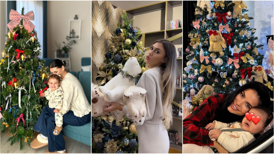 Как известните у нас украсиха за Коледа: От бюджетни идеи до луксозни играчки (СНИМКИ)