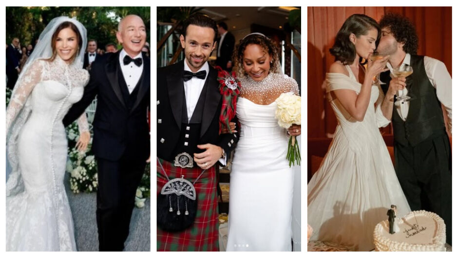 Звездните сватби на 2025 г. - от грандиозни тържества до интимни церемонии (СНИМКИ)