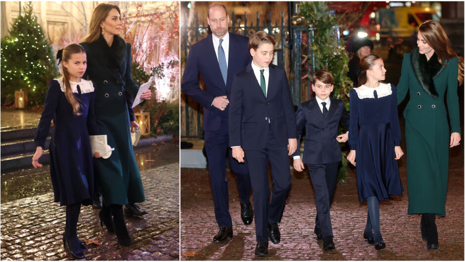 Кейт Мидълтън и принцеса Шарлот с музикален дебют на Коледа (СНИМКИ)