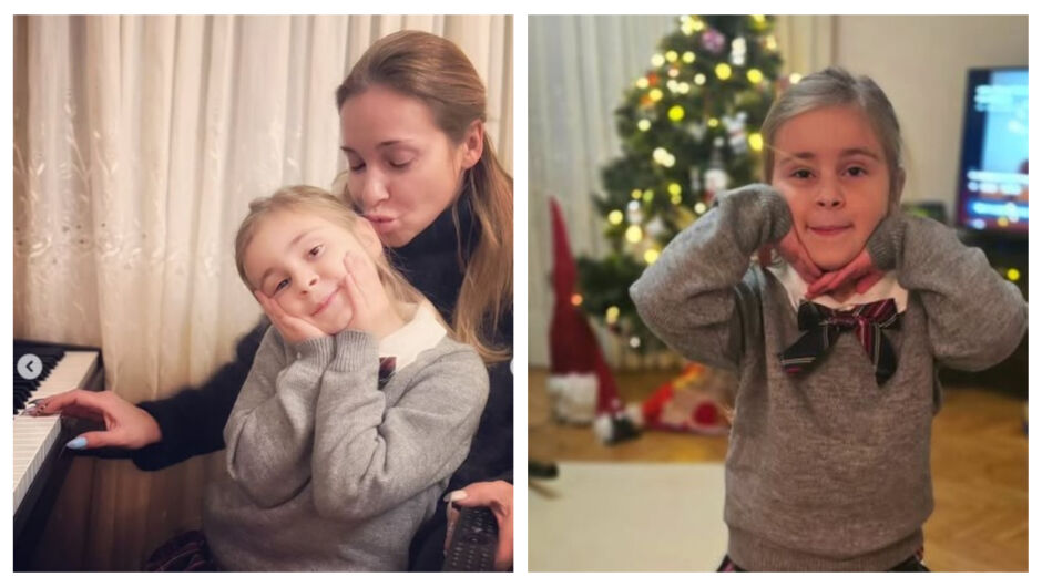 Алекс Раева и малката Леа: Коледа е за децата, но магията е за всички нас