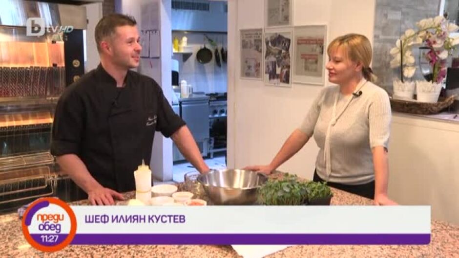 Chef Кустев разкрива тайната на омлета, за който Брад Пит е дал 50 паунда бакшиш (ВИДЕО)