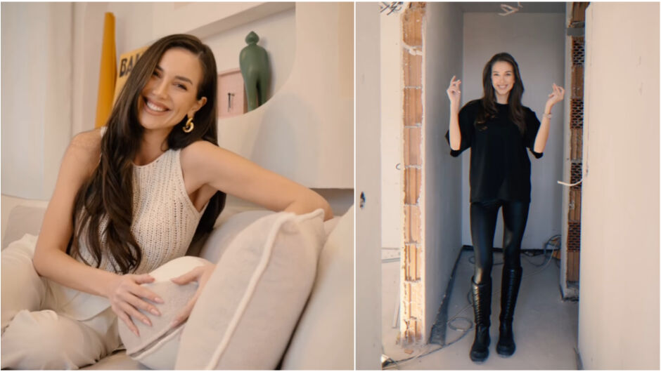 Алекс Богданска отвори вратите на новия си дом: Как се живее в 65 квадрата? (ВИДЕО)