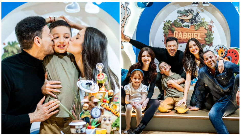 Семейна идилия: Даниел Петканов и Александра Богданска се събраха заедно с новите им половинки