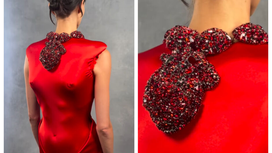 Туптящото сърце на Schiaparelli: Огърлицата, която превзе модния свят (ВИДЕО)