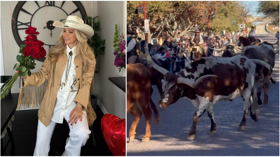 Зейнеб Маджурова празнува рожден ден сред бикове в Щата на самотната звезда (СНИМКИ)