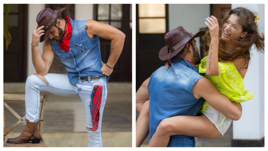 Стана горещо! Крис в ролята на стриптийзьор – който избра само една дама (ВИДЕО)