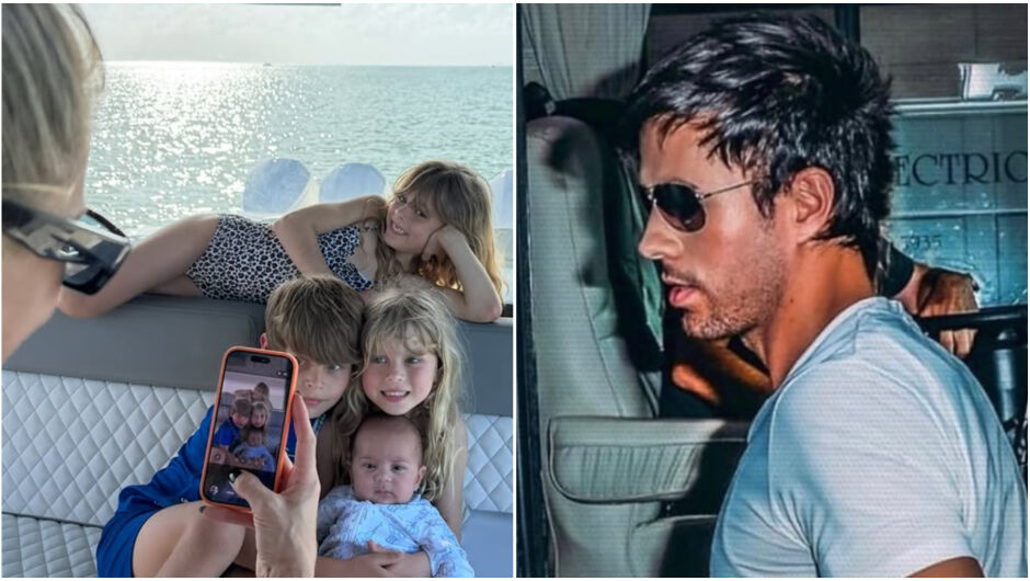 Енрике Иглесиас благодари на българите. Рядка снимка на четирите му деца (ВИДЕО+СНИМКИ)