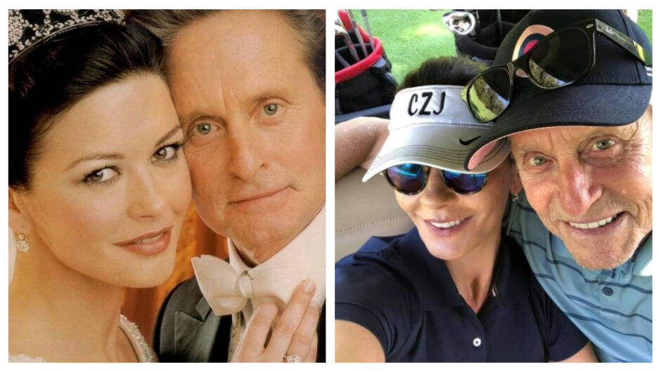 Любов, устояваща на времето: Катрин Зита-Джоунс и Майкъл Дъглас със специален празник