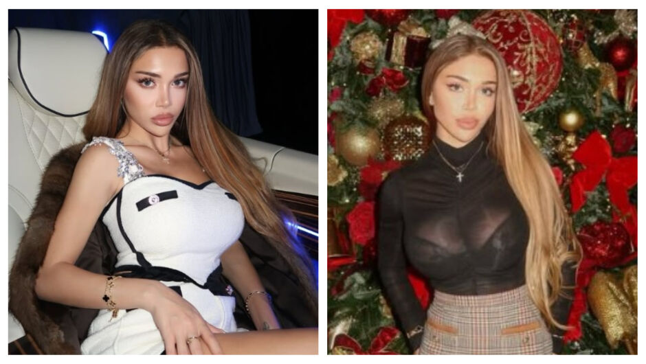 Шермин се потопи в магията на коледния дух – с черен хайвер и бижута в стила на кралица Елизабет II